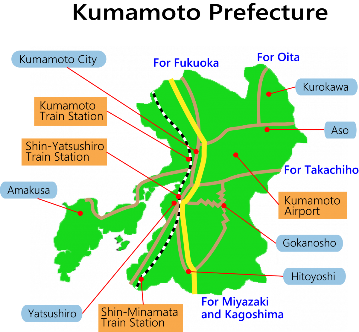 Map Tourism Gokanosho