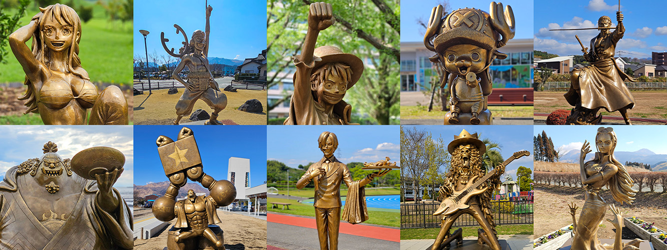 One Piece Statues